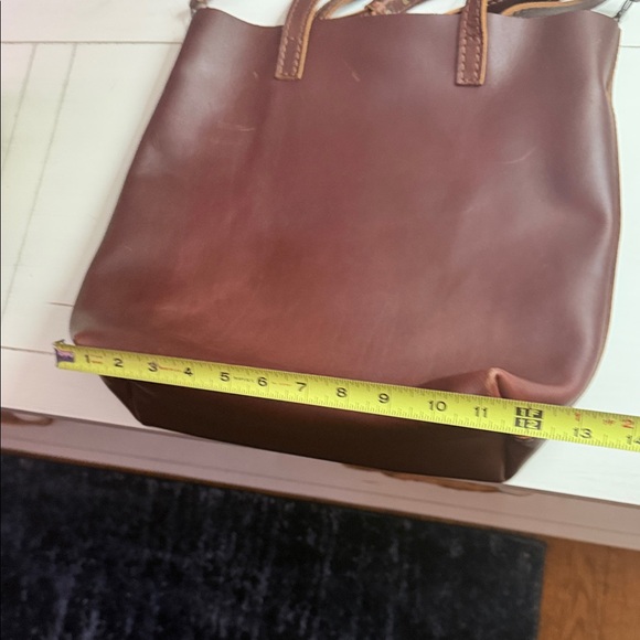 Portland Leather Goods Brown Leather Tote | Crossbody - Picture 6 of 8